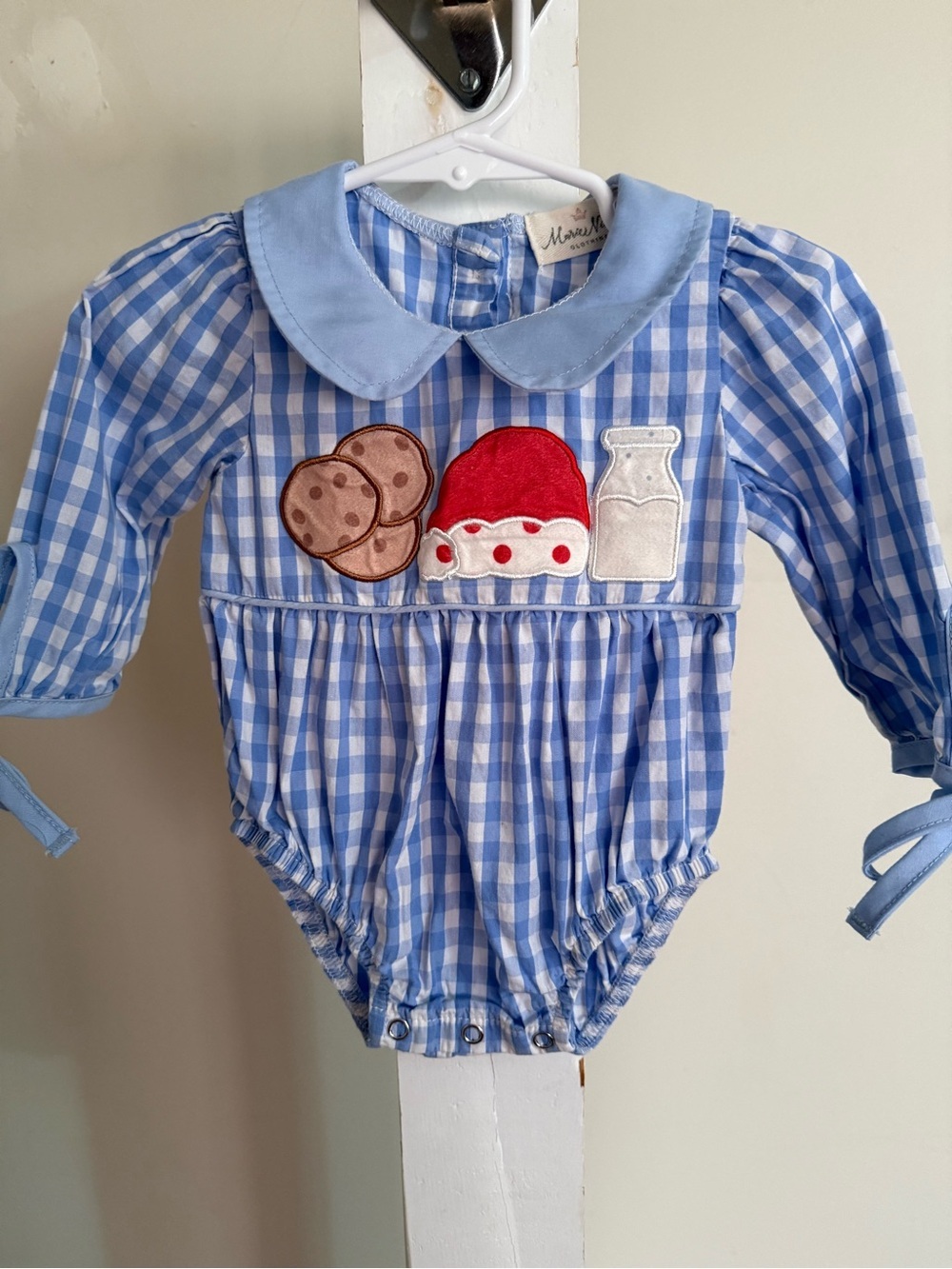 Milk and Cookies for Santa Bubble Romper